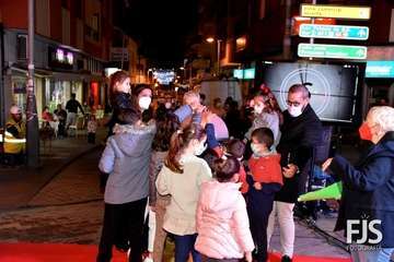 Telde da la bienvenida a la Navidad con el encendido de la decoración callejera/TA y Francisco Javier Santana.